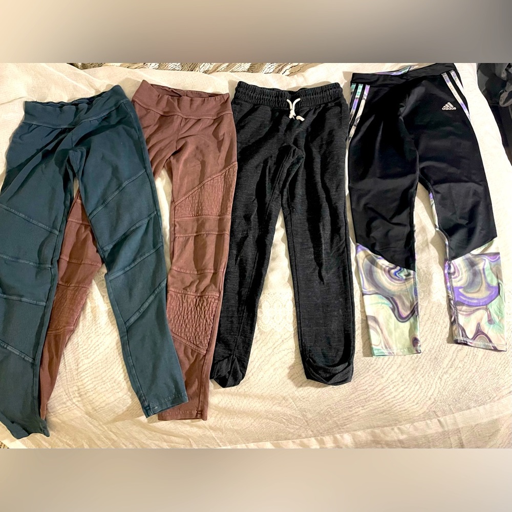 4 piece Bundle Girls Athletic Bottoms